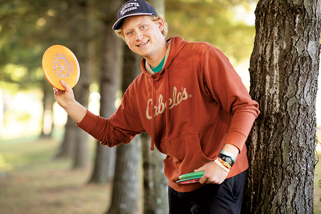 New disc golf course at Marietta College honors Mark Bradley News